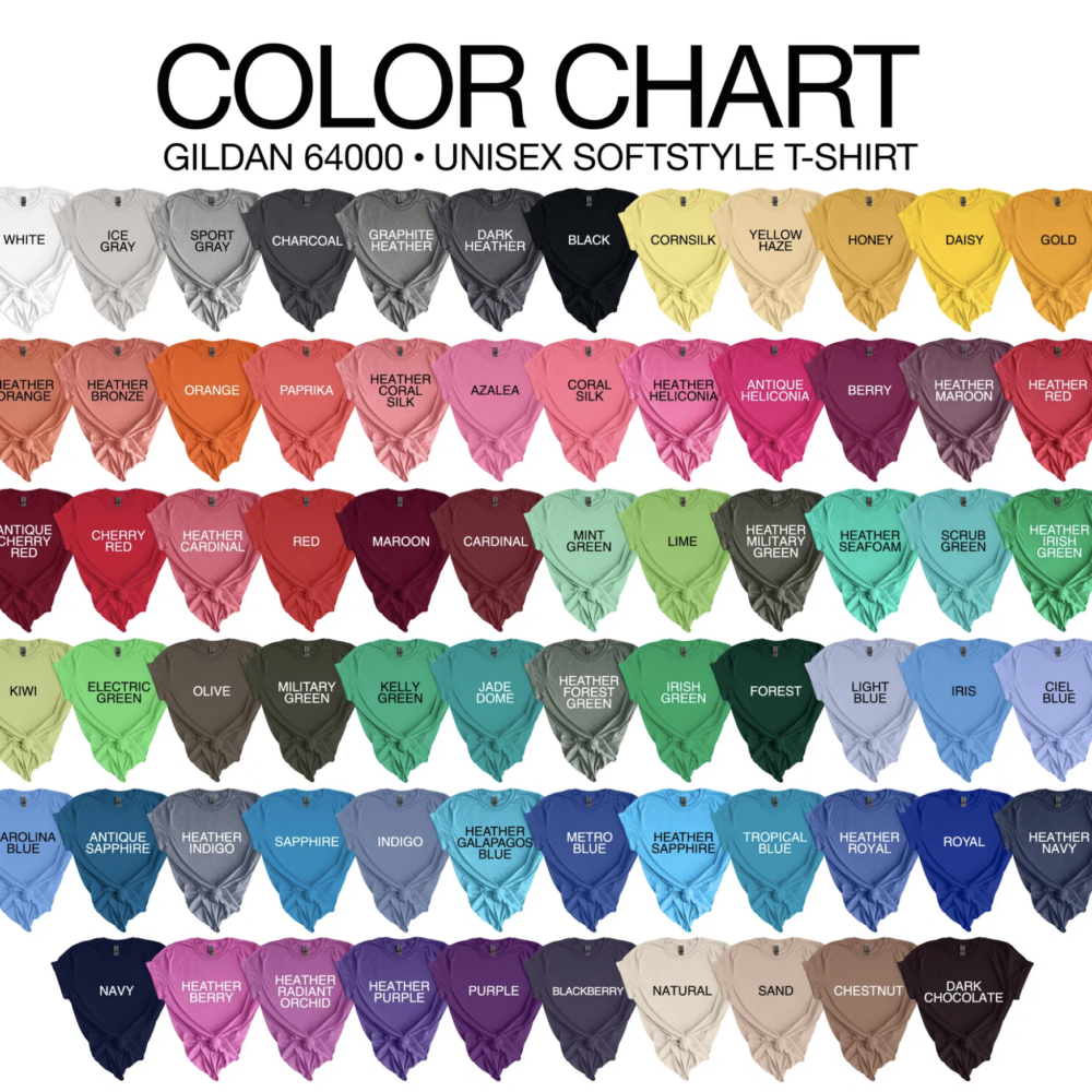 Shirt colors